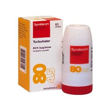 Symbicort 4.5mcg/80mcg Turbuhaler (60 Doses )