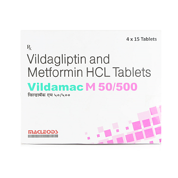 Vildamac M 50/500 mg