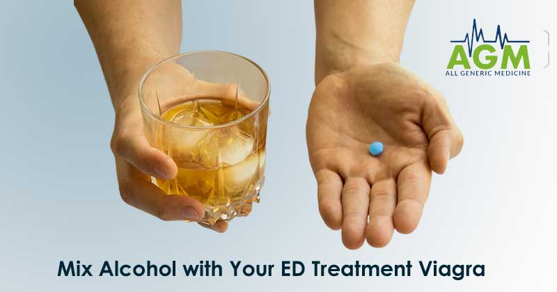 Is It Safe to Mix Alcohol with Your ED Treatment Viagra?